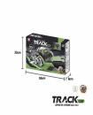 Electric stunt rolling rail car